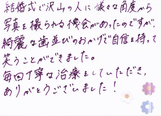 患者さまの声(311)