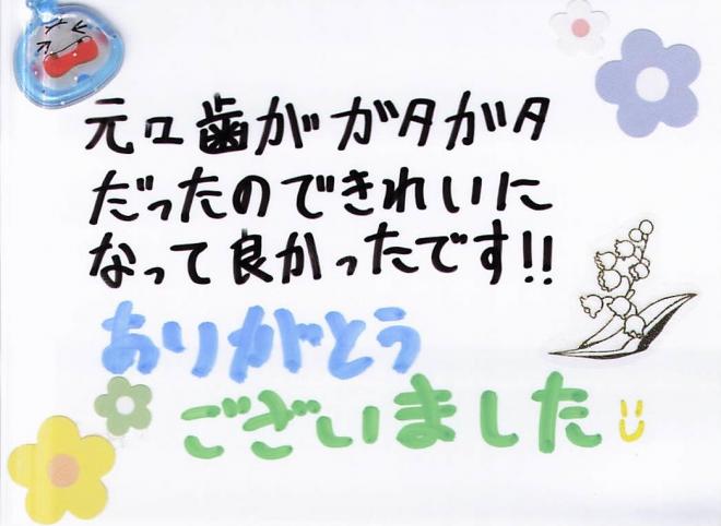 患者さまの声（314）