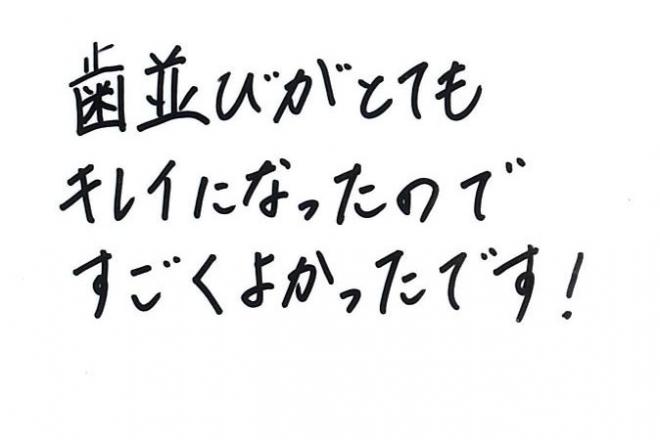 患者さまの声（202）