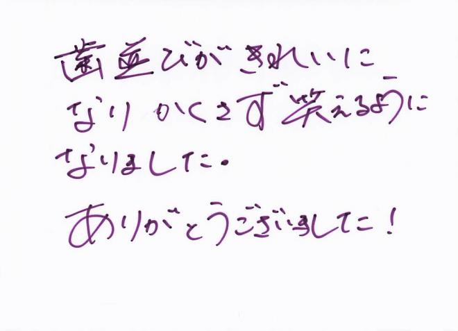 患者さまの声（343）