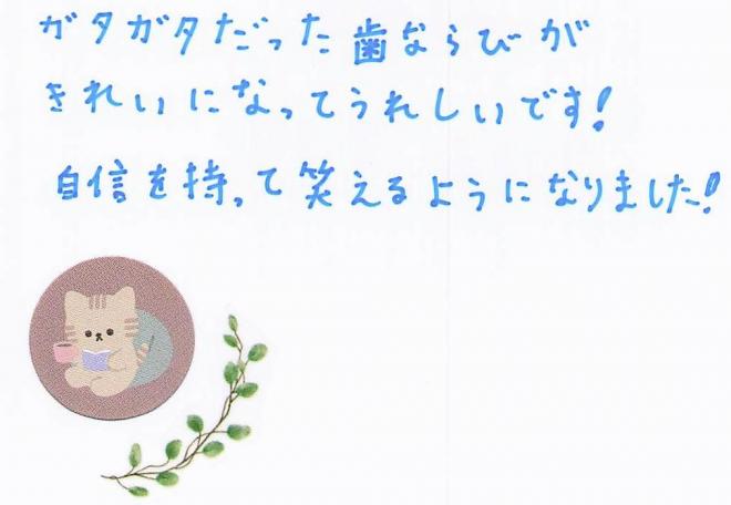 患者さまの声（354）