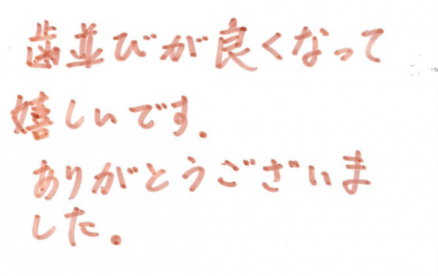 患者さまの声（140）