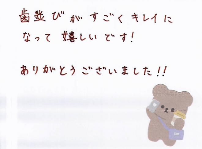 患者さまの声（289）