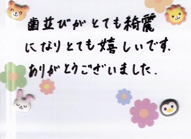患者さまの声（293）