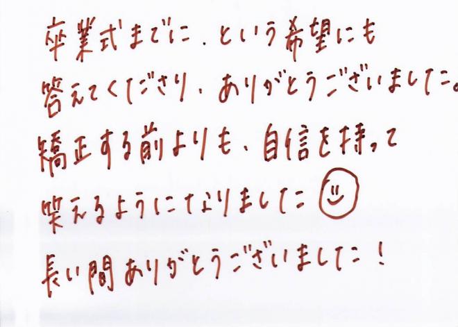 患者さまの声（301）