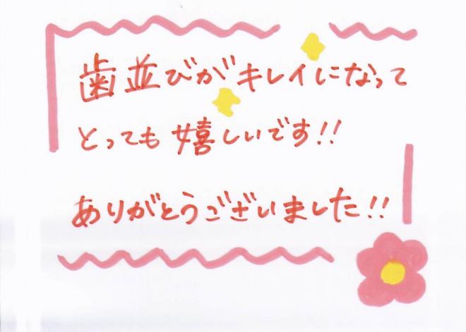 患者さまの声（291）