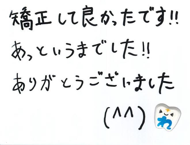 患者さまの声（222）